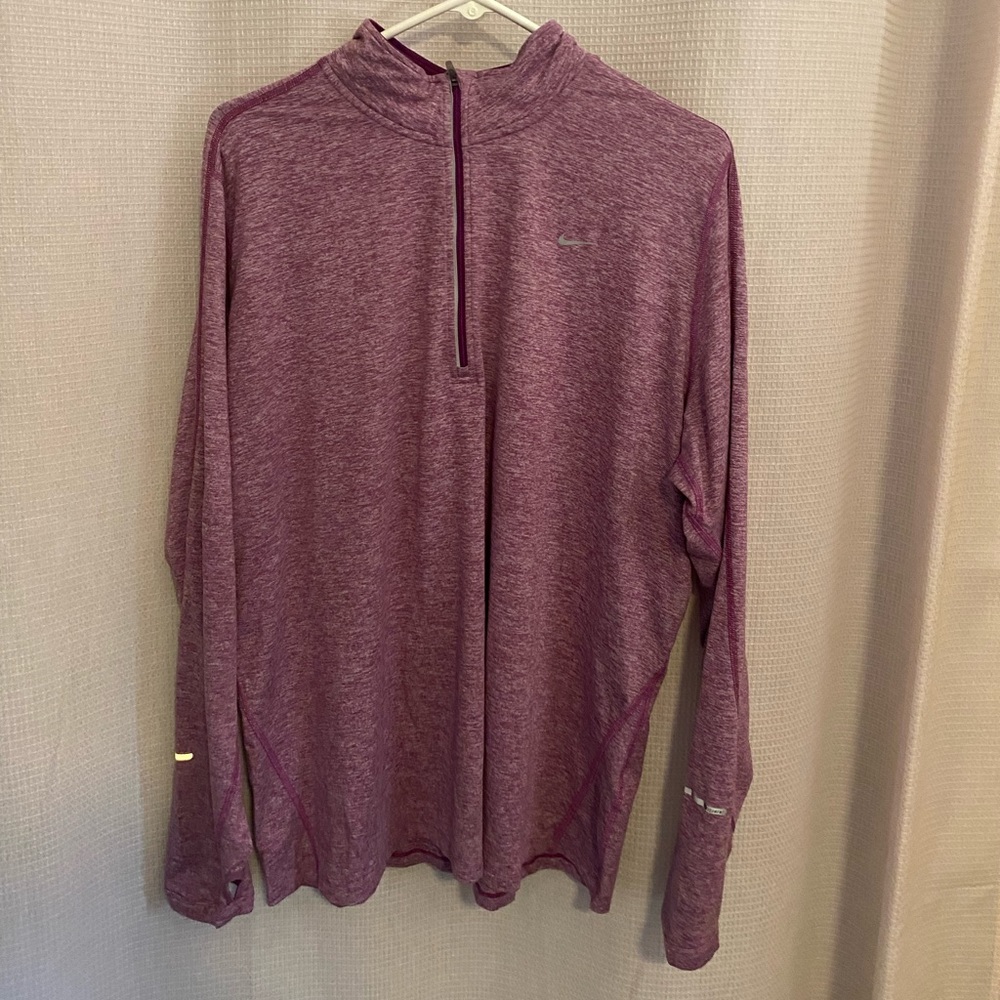 Purple Nike quarter zip